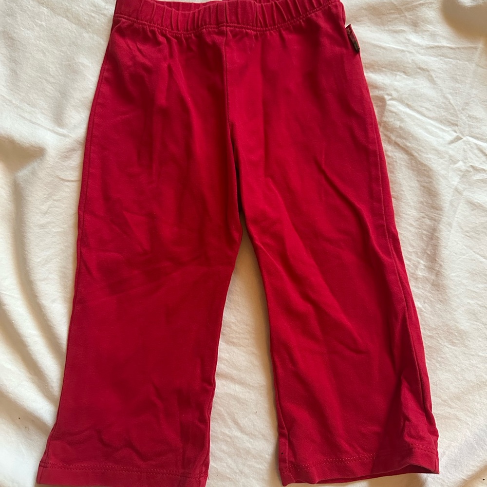 Children’s Place Girls 18mos red pants